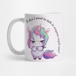 Grumpy Unicorn Mug